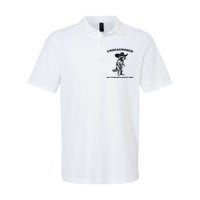 Undiagnosed But EveryoneS Pretty Sure Funny Cowboy Raccoon Softstyle Adult Sport Polo