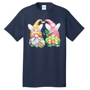 Unique Bunny Ear Gnomes For Women & Gardener For Easter Day Tall T-Shirt