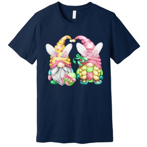 Unique Bunny Ear Gnomes For Women & Gardener For Easter Day Premium T-Shirt