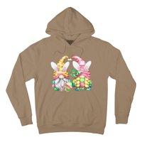 Unique Bunny Ear Gnomes For Women & Gardener For Easter Day Hoodie