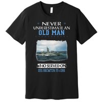 Uss Brewton Ff1086 Veterans Day Father Day Premium T-Shirt