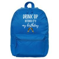 Up Bitches Forty 40th Birthday Joke Gag Sayings Gift 16 in Basic Backpack