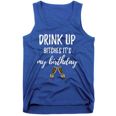 Up Bitches Forty 40th Birthday Joke Gag Sayings Gift Tank Top