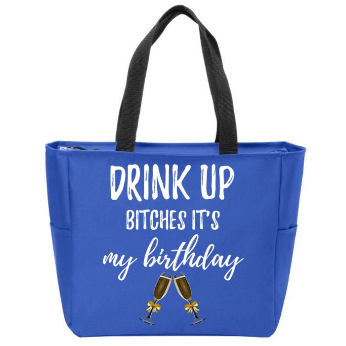 Up Bitches Forty 40th Birthday Joke Gag Sayings Gift Zip Tote Bag