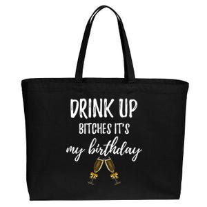 Up Bitches Forty 40th Birthday Joke Gag Sayings Gift Cotton Canvas Jumbo Tote