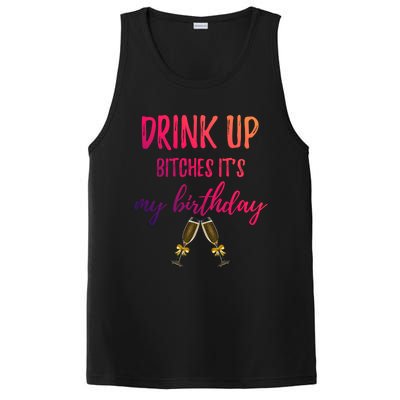 Up Bitches Forty 40th Birthday Joke Gag Sayings Gift PosiCharge Competitor Tank