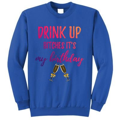 Up Bitches Forty 40th Birthday Joke Gag Sayings Gift Sweatshirt