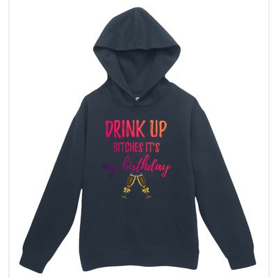 Up Bitches Forty 40th Birthday Joke Gag Sayings Gift Urban Pullover Hoodie