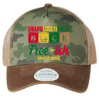 Unapologetically Black Free Ish Since 1865 Juneteenth Legacy Tie Dye Trucker Hat