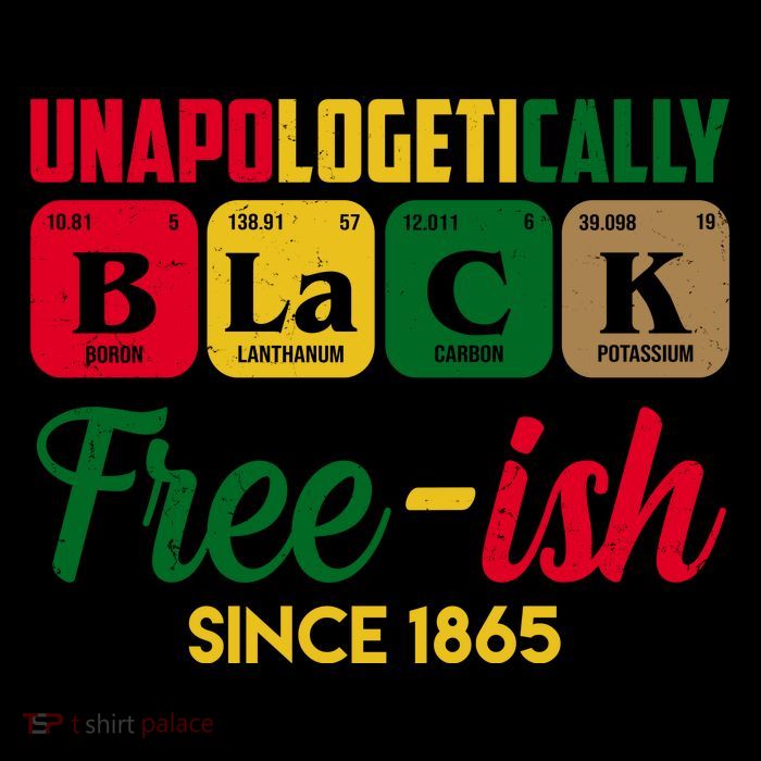 Unapologetically Black Free Ish Since 1865 Juneteenth Sustainable Bucket Hat