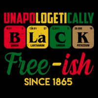 Unapologetically Black Free Ish Since 1865 Juneteenth 16 in Basic Backpack