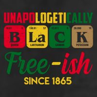 Unapologetically Black Free Ish Since 1865 Juneteenth Golf Towel