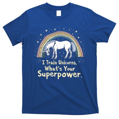Unicorn Breeder Funny Magical Creature And Fantasy Cool Gift T-Shirt