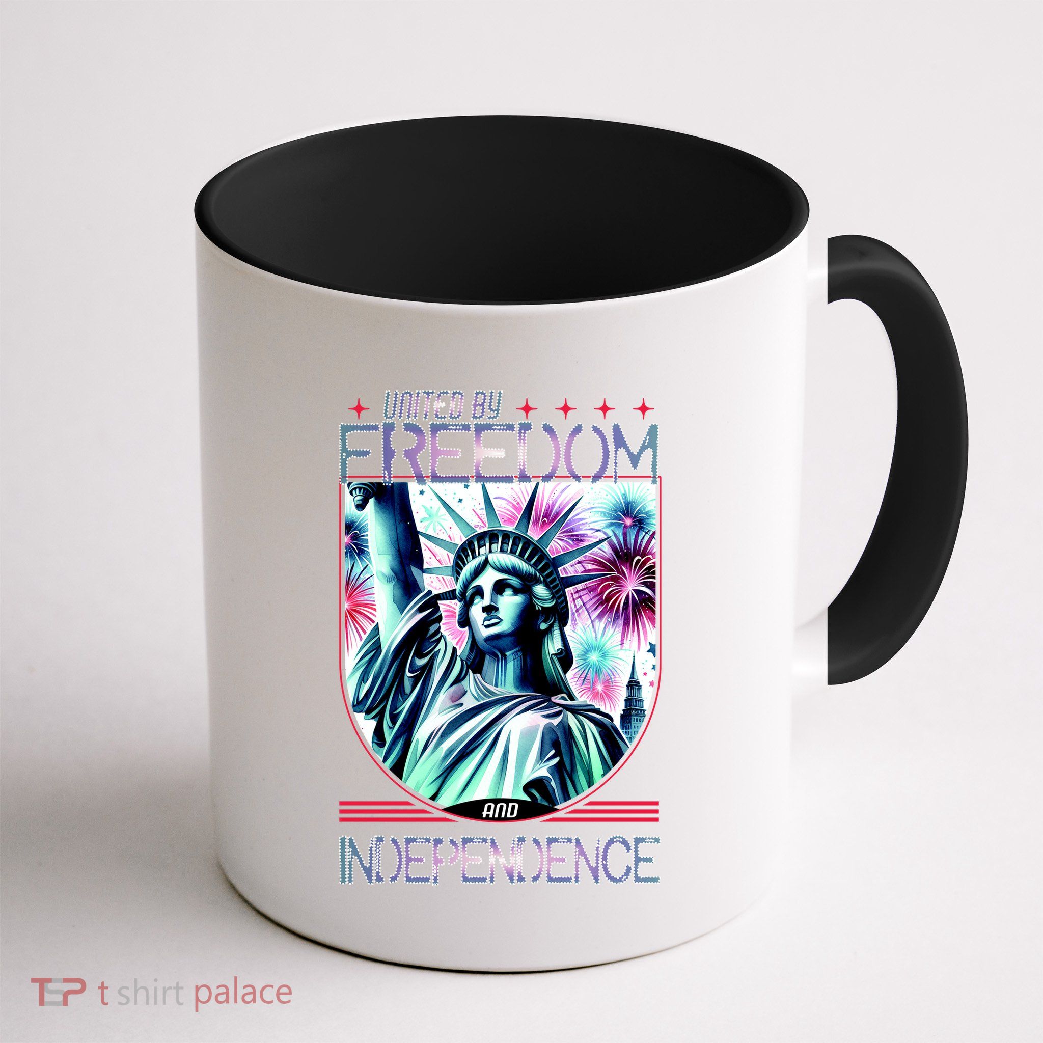 United By Freedom And Independence Mug