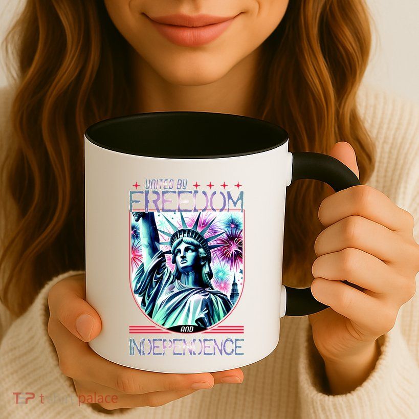 United By Freedom And Independence Mug