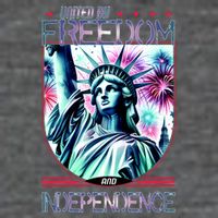 United By Freedom And Independence Button