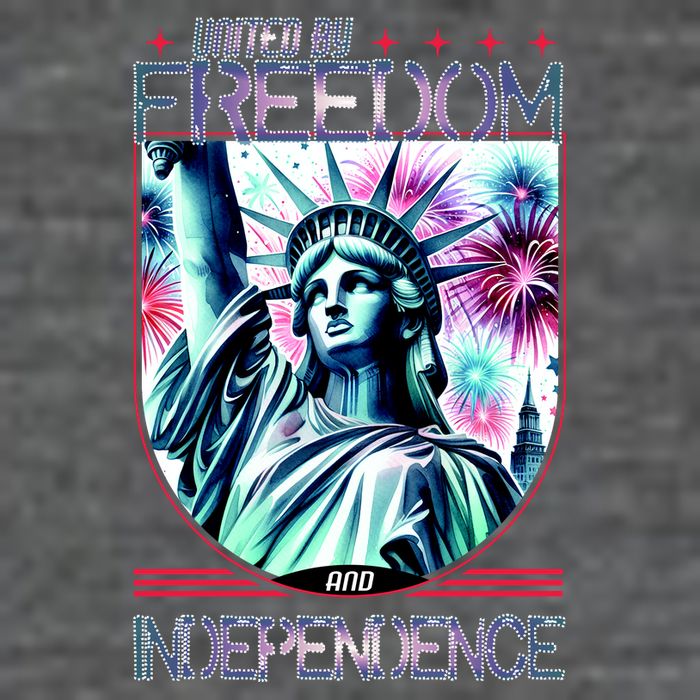 United By Freedom And Independence 7-Panel Snapback Hat