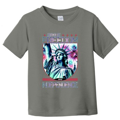 United By Freedom And Independence Toddler T-Shirt