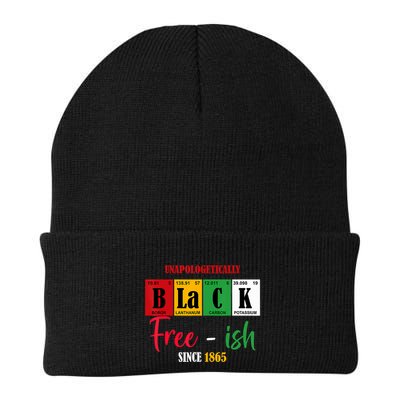 Unapologetically Black Freeish Since 1865 Juneteenth Beanie