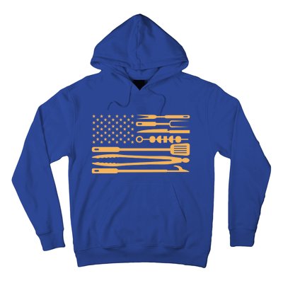 Usa Bbq Flag Gift Bbq Gift Hoodie