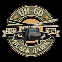 Uhgift60 Blackhawk Gift Assault Helicopter Pilot Aviation Gift Drawstring Bag