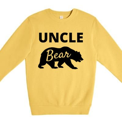 Uncle Bear Gift Mama Bear Papa Bear Premium Crewneck Sweatshirt