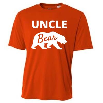 Uncle Bear Gift Mama Bear Papa Bear Cooling Performance Crew T-Shirt