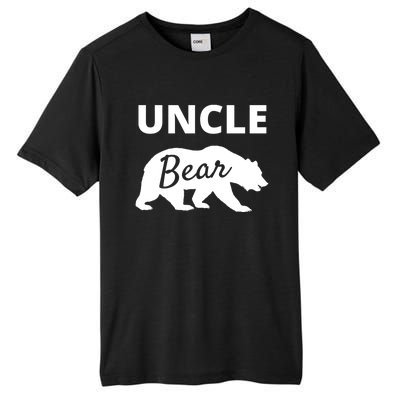 Uncle Bear Gift Mama Bear Papa Bear Tall Fusion ChromaSoft Performance T-Shirt