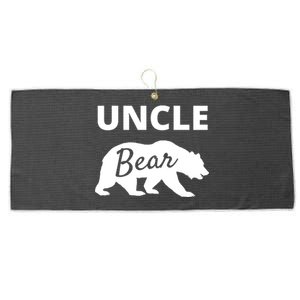 Uncle Bear Gift Mama Bear Papa Bear Large Microfiber Waffle Golf Towel