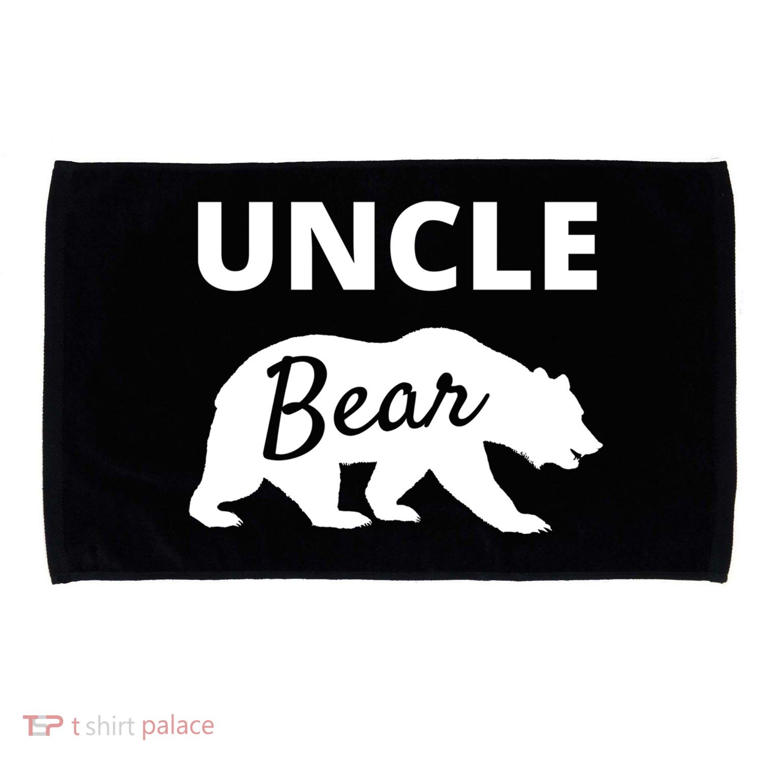 Uncle Bear Gift Mama Bear Papa Bear Microfiber Hand Towel