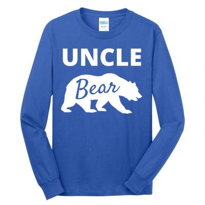 Uncle Bear Gift Mama Bear Papa Bear Tall Long Sleeve T-Shirt