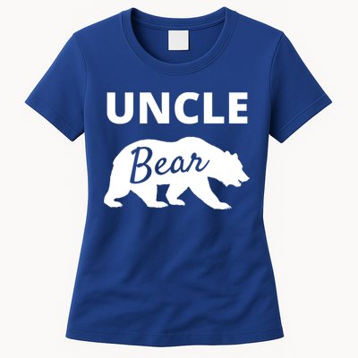 Uncle Bear Gift Mama Bear Papa Bear Womens T-Shirt