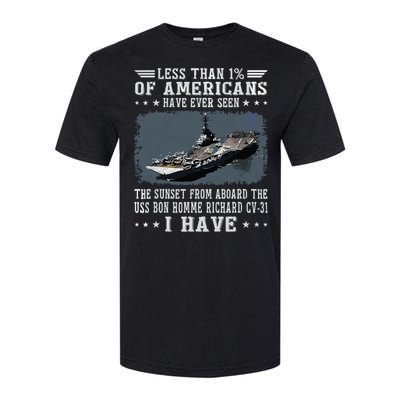 Us Bon Homme Richard Cv31 Aircraft Carrier Sailor Veteran Softstyle CVC T-Shirt