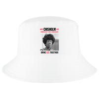 USA Black History Poster UNBOUGHT UNBOSSED Shirley Chisholm Cool Comfort Performance Bucket Hat