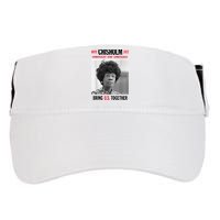 USA Black History Poster UNBOUGHT UNBOSSED Shirley Chisholm Adult Drive Performance Visor