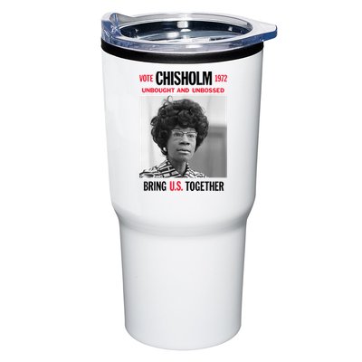 USA Black History Poster UNBOUGHT UNBOSSED Shirley Chisholm Tumbler