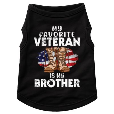 Us Boot Happy Veteran Day My Favorite Veteran Is My Brother Doggie Tank