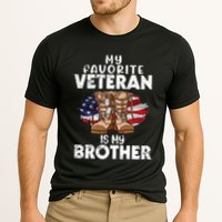 Us Boot Happy Veteran Day My Favorite Veteran Is My Brother Cooling Performance Crew T-Shirt