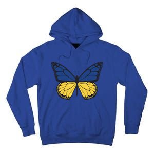 Ukraine Butterfly Illustration Tall Hoodie