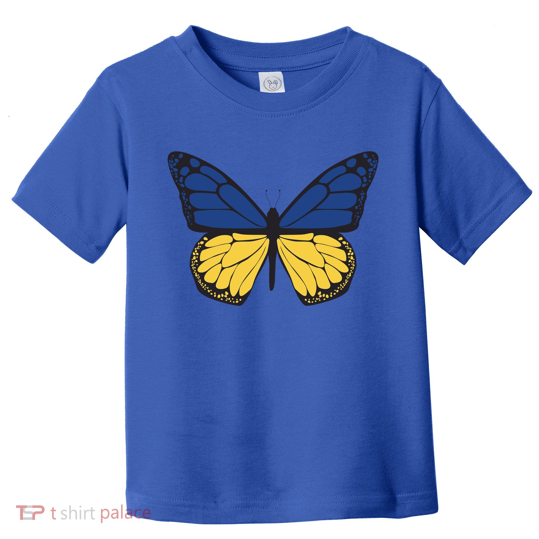 Ukraine Butterfly Illustration Toddler T-Shirt