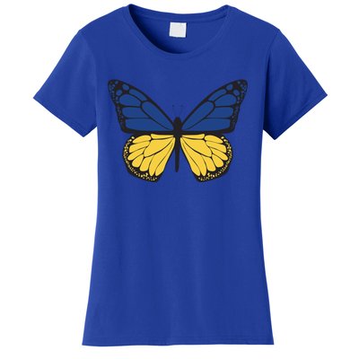 Ukraine Butterfly Illustration Women's T-Shirt