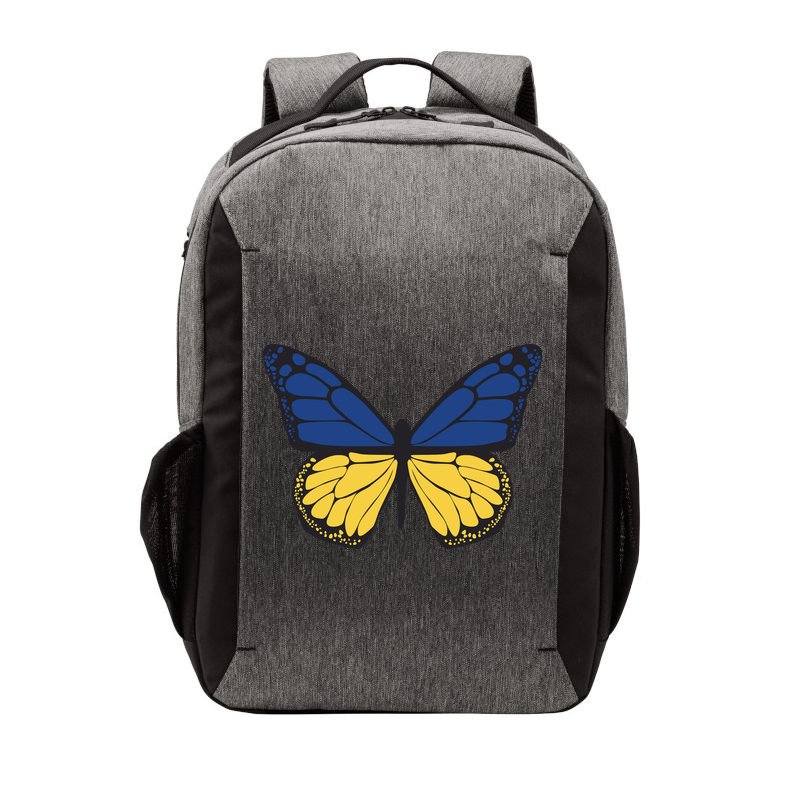 Ukraine Butterfly Illustration Vector Backpack