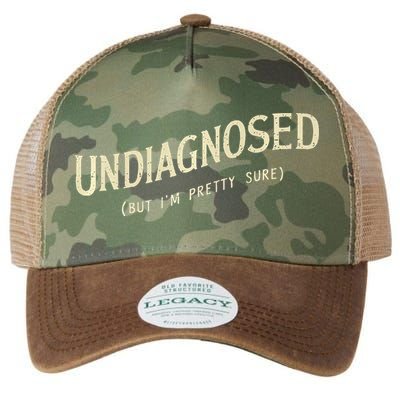 Undiagnosed But IM Pretty Sure Legacy Tie Dye Trucker Hat