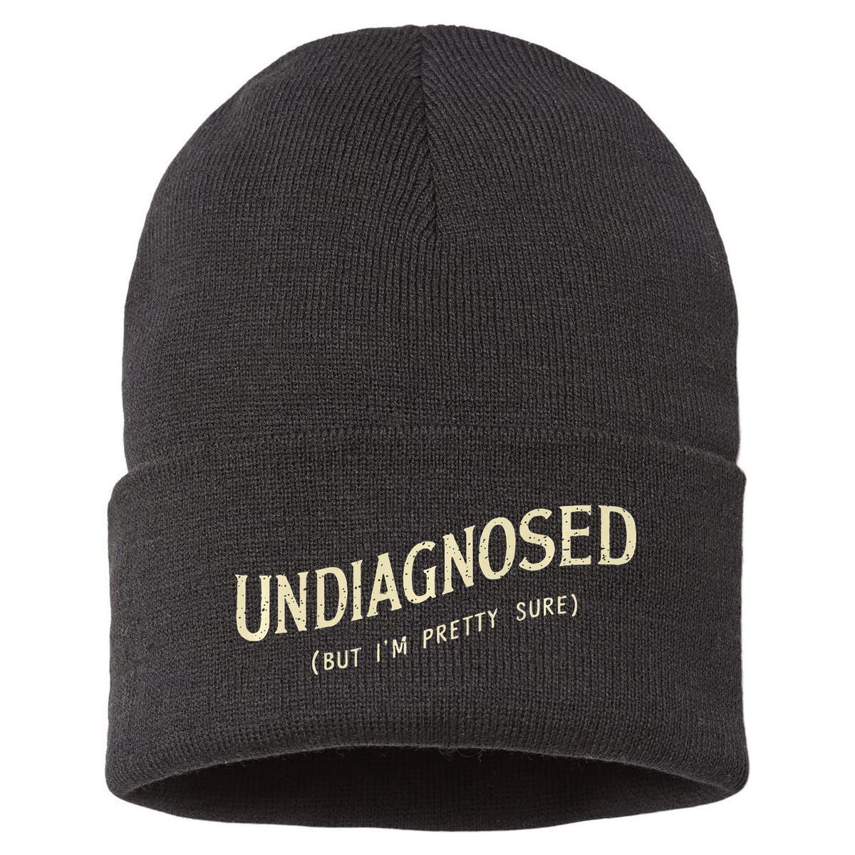 Undiagnosed But IM Pretty Sure Sustainable Knit Beanie
