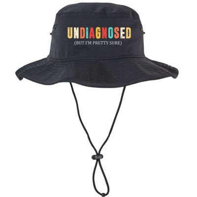 Undiagnosed But IM Pretty Sure Funny Announcement Bucket Hat
