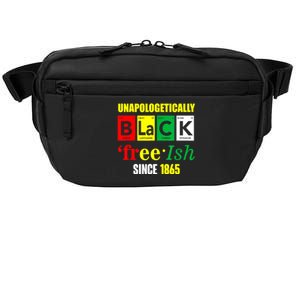 Unapologetically Black Juneteenth Freeish Since 1865 Crossbody Pack