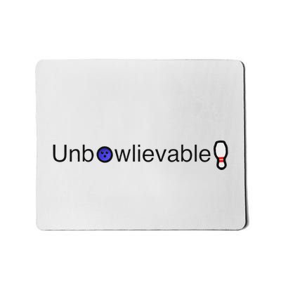 Unbelievable Bowling Mech Unbowlievable Mousepad