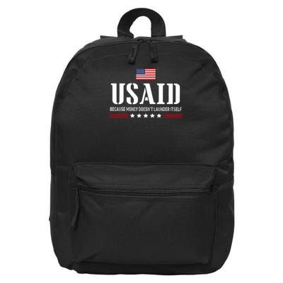 USAID Because Money Doesn’t Launder Itself US Americans   16 in Basic Backpack