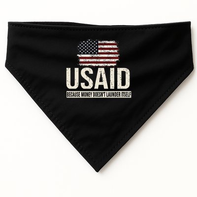 Usaid Because Money Doesn’t Launder Itself Us Americans USA-Made Doggie Bandana