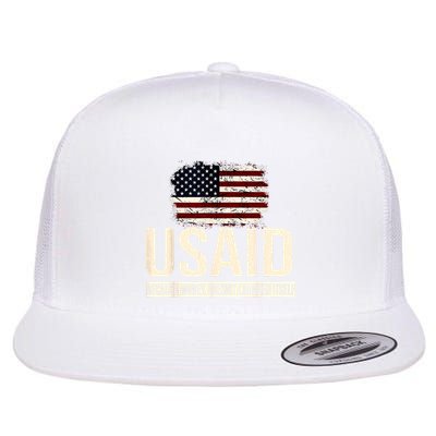 Usaid Because Money Doesn’T Launder Itself Us Americans Flat Bill Trucker Hat